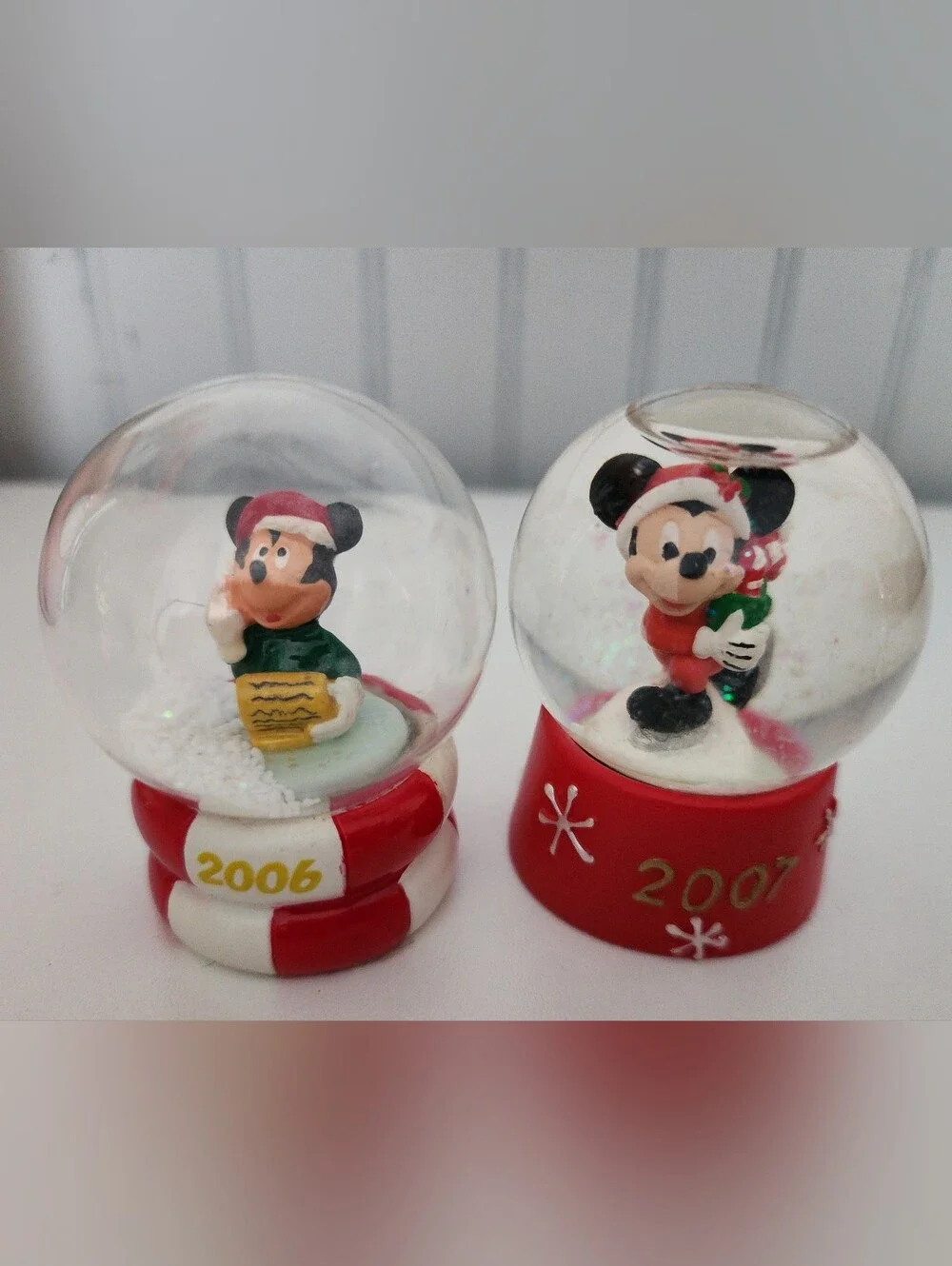 Mickey Mouse Holiday Snow Globe Collection